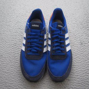 Adidas Run 70s Shoes Mens Size 10.5 Blue Orange Running